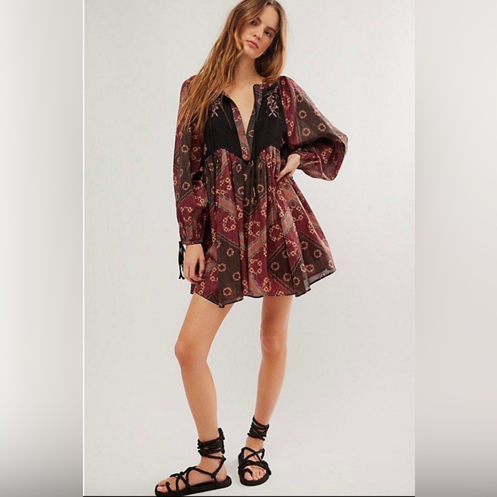 Day Dreaming Bohemian Patchwork Patterned Babydol… - image 1